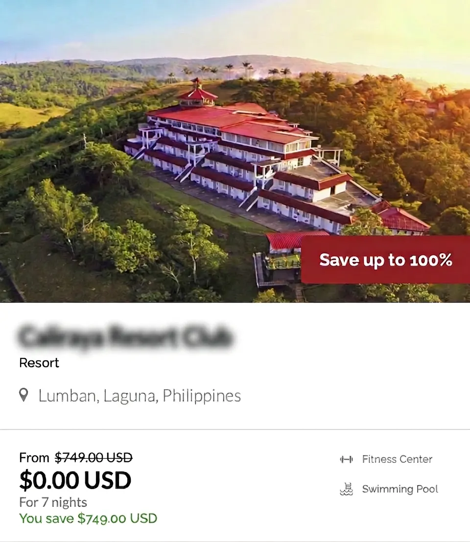 Caliraya Resort Club, Lumban, Laguna, Philippines
